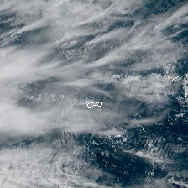météo tropicale : Image satellite .