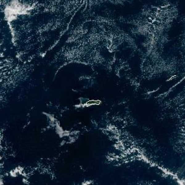 météo tropicale : Image satellite .