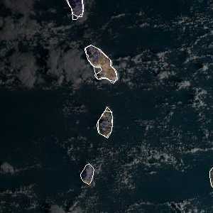 météo tropicale : Image satellite .