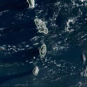 météo tropicale : Image satellite .