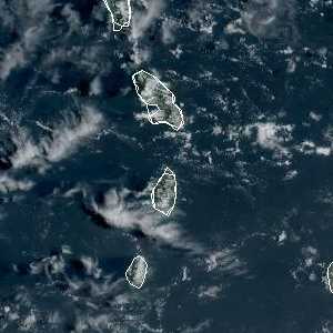météo tropicale : Image satellite .