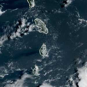 météo tropicale : Image satellite .