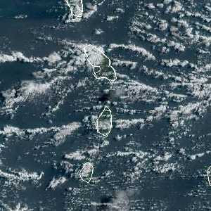 météo tropicale : Image satellite .