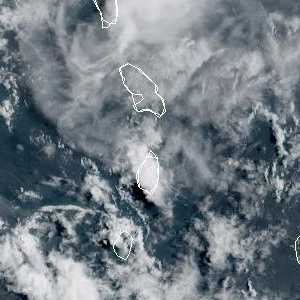 météo tropicale : Image satellite .