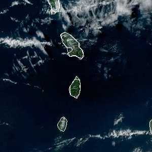 météo tropicale : Image satellite .