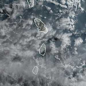 météo tropicale : Image satellite .
