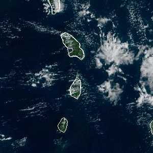 météo tropicale : Image satellite .