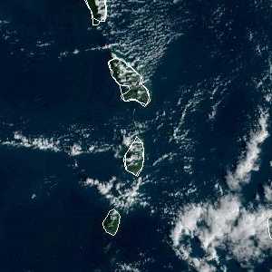 météo tropicale : Image satellite .