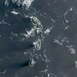 météo tropicale : Image satellite .