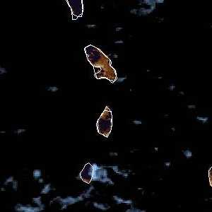 météo tropicale : Image satellite .