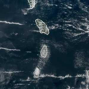 météo tropicale : Image satellite .