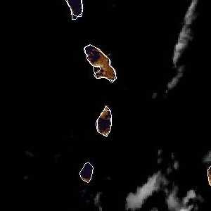 météo tropicale : Image satellite .