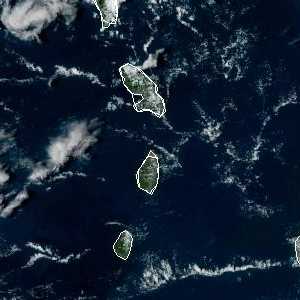 météo tropicale : Image satellite .
