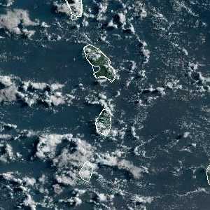 météo tropicale : Image satellite .
