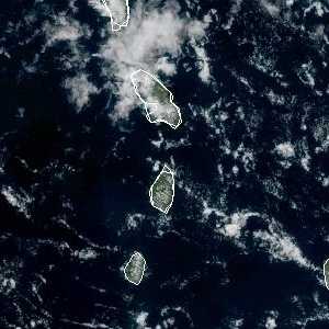 météo tropicale : Image satellite .