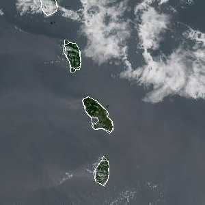 météo tropicale : Image satellite .