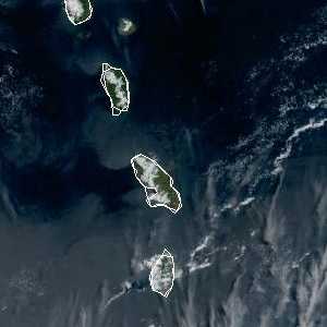 météo tropicale : Image satellite .