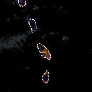 météo tropicale : Image satellite .