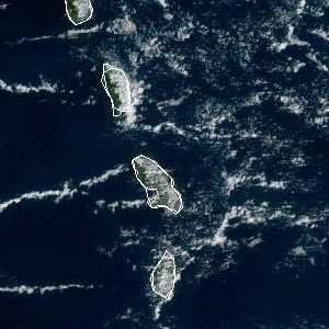 météo tropicale : Image satellite .