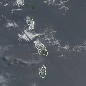 météo tropicale : Image satellite .