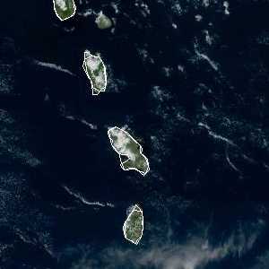 météo tropicale : Image satellite .
