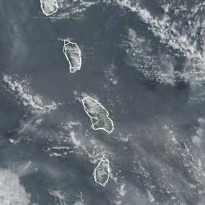météo tropicale : Image satellite .