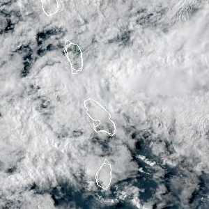météo tropicale : Image satellite .