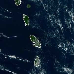 météo tropicale : Image satellite .