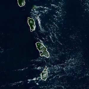 météo tropicale : Image satellite .