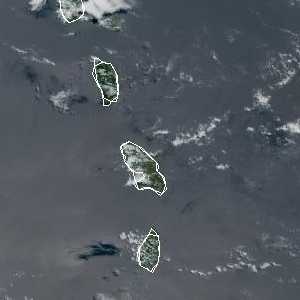 météo tropicale : Image satellite .