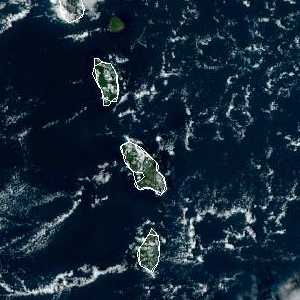 météo tropicale : Image satellite .