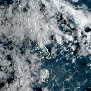 météo tropicale : Image satellite .