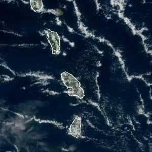 météo tropicale : Image satellite .