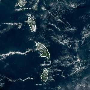 météo tropicale : Image satellite .