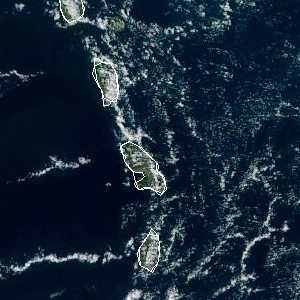 météo tropicale : Image satellite .