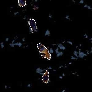 météo tropicale : Image satellite .