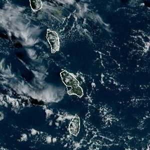 météo tropicale : Image satellite .