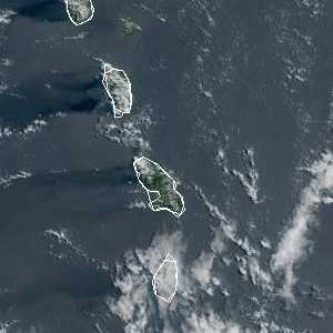 météo tropicale : Image satellite .