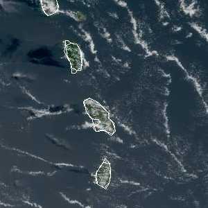 météo tropicale : Image satellite .