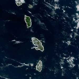 météo tropicale : Image satellite .