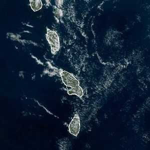 météo tropicale : Image satellite .