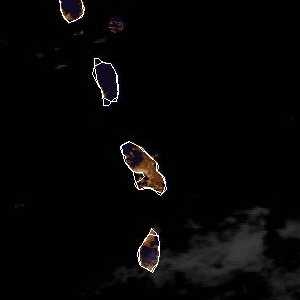 météo tropicale : Image satellite .