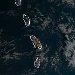 météo tropicale : Image satellite .