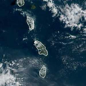 météo tropicale : Image satellite .
