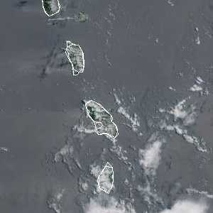 météo tropicale : Image satellite .