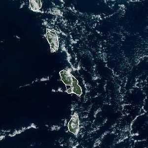 météo tropicale : Image satellite .