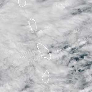 météo tropicale : Image satellite .