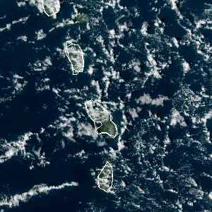 météo tropicale : Image satellite .