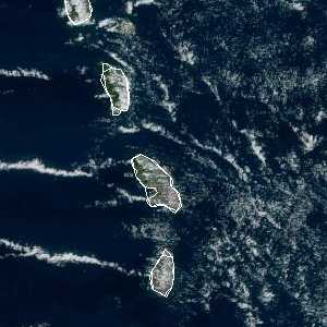 météo tropicale : Image satellite .