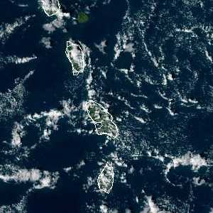 météo tropicale : Image satellite .